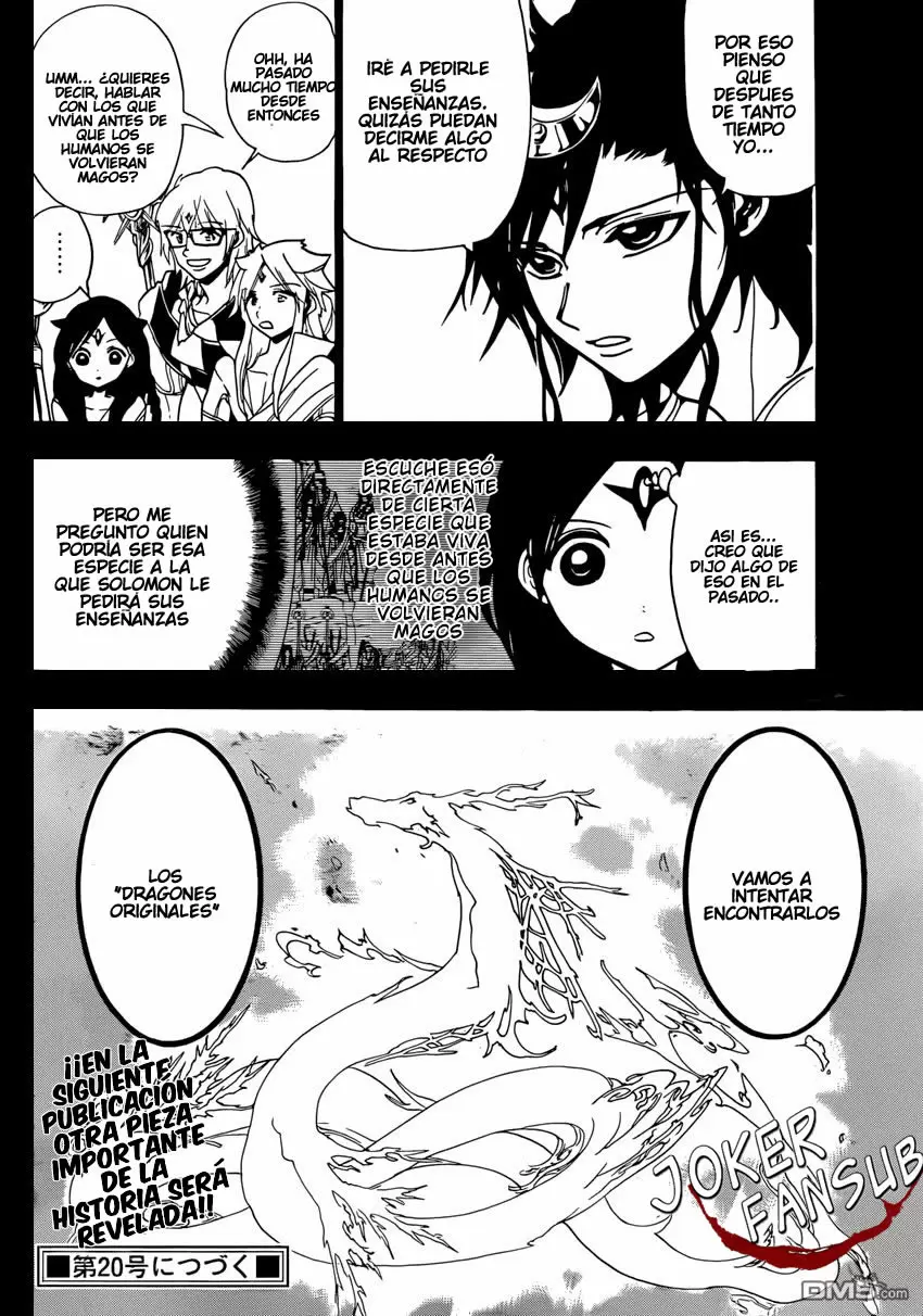 Magi - Labyrinth of Magic capítulo 221, página 19