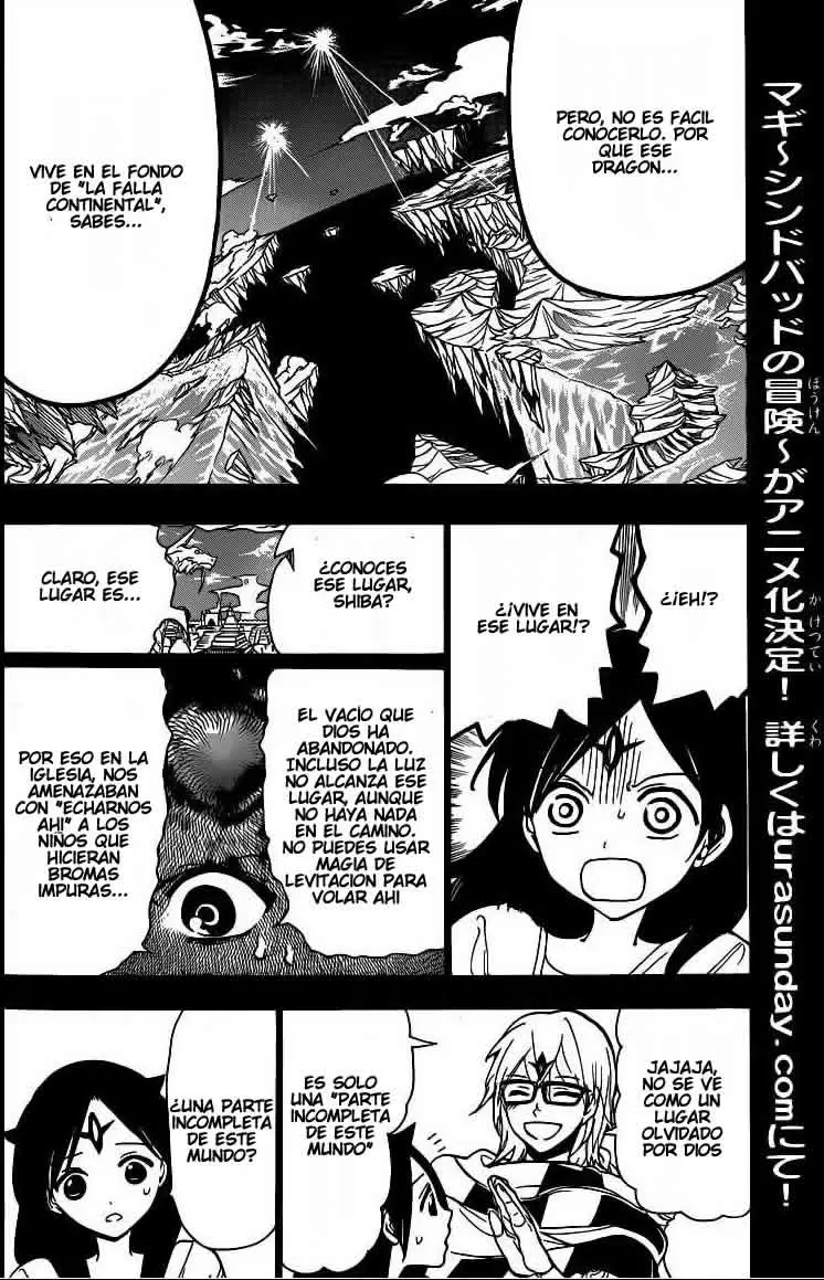 Magi - Labyrinth of Magic capítulo 222, página 4