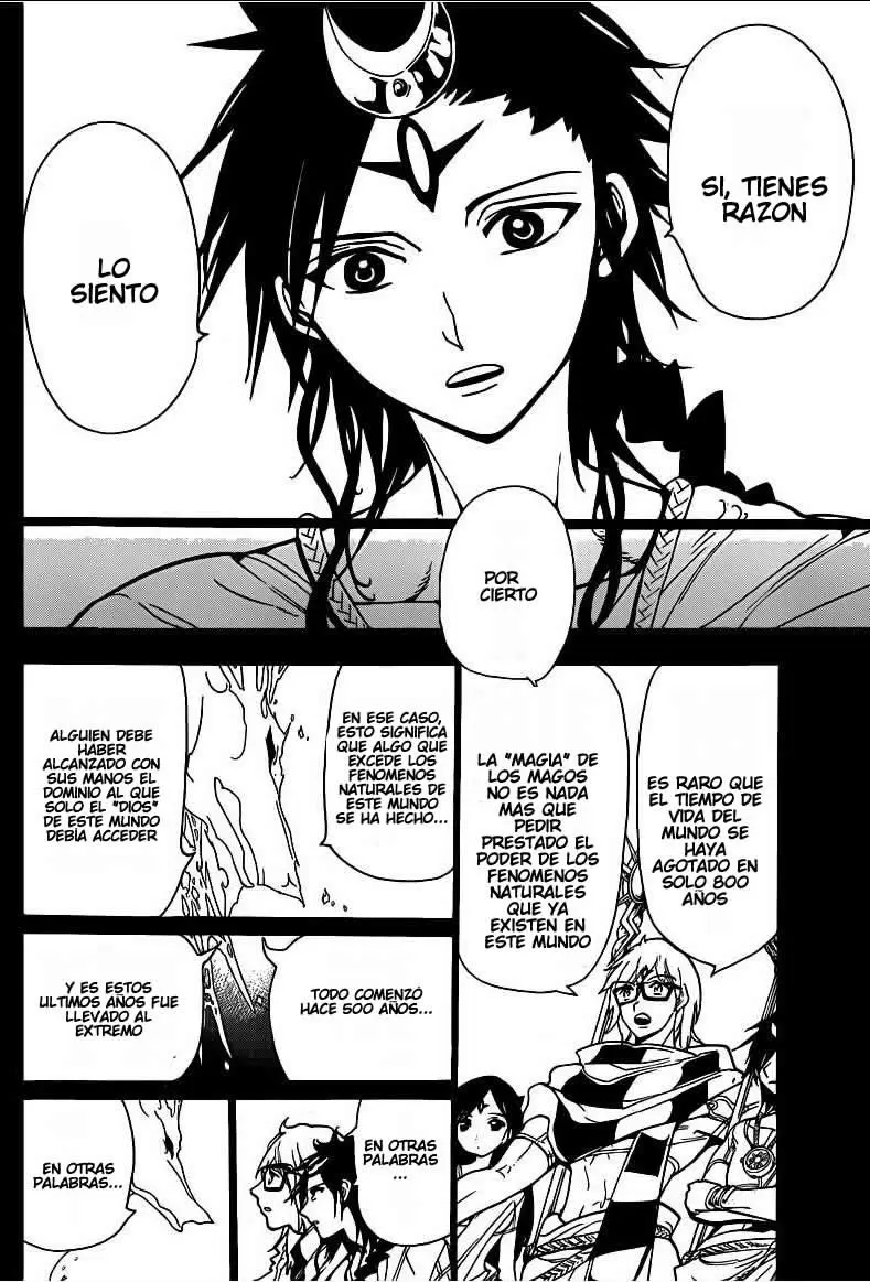 Magi - Labyrinth of Magic capítulo 222, página 16