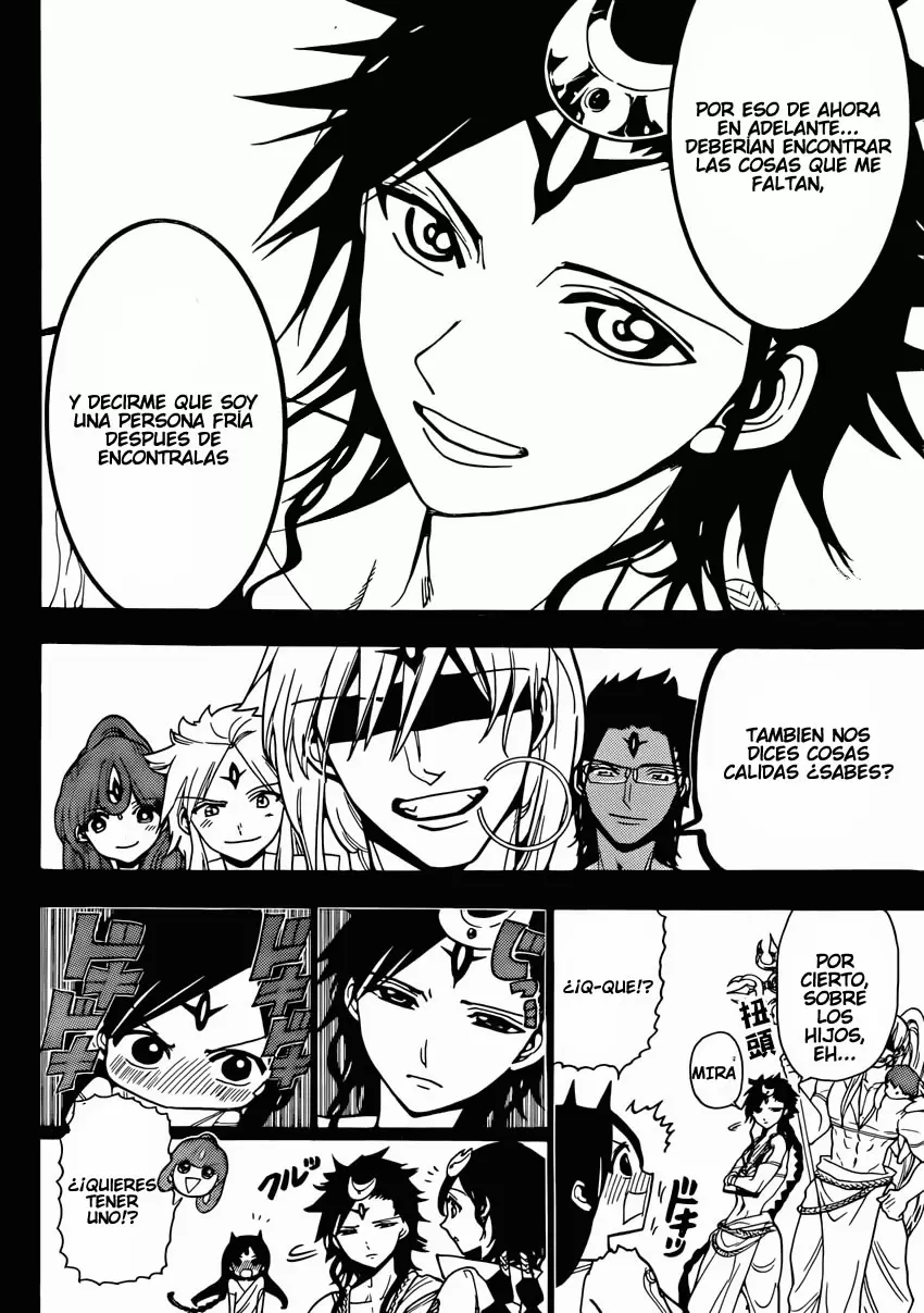 Magi - Labyrinth of Magic capítulo 223, página 8
