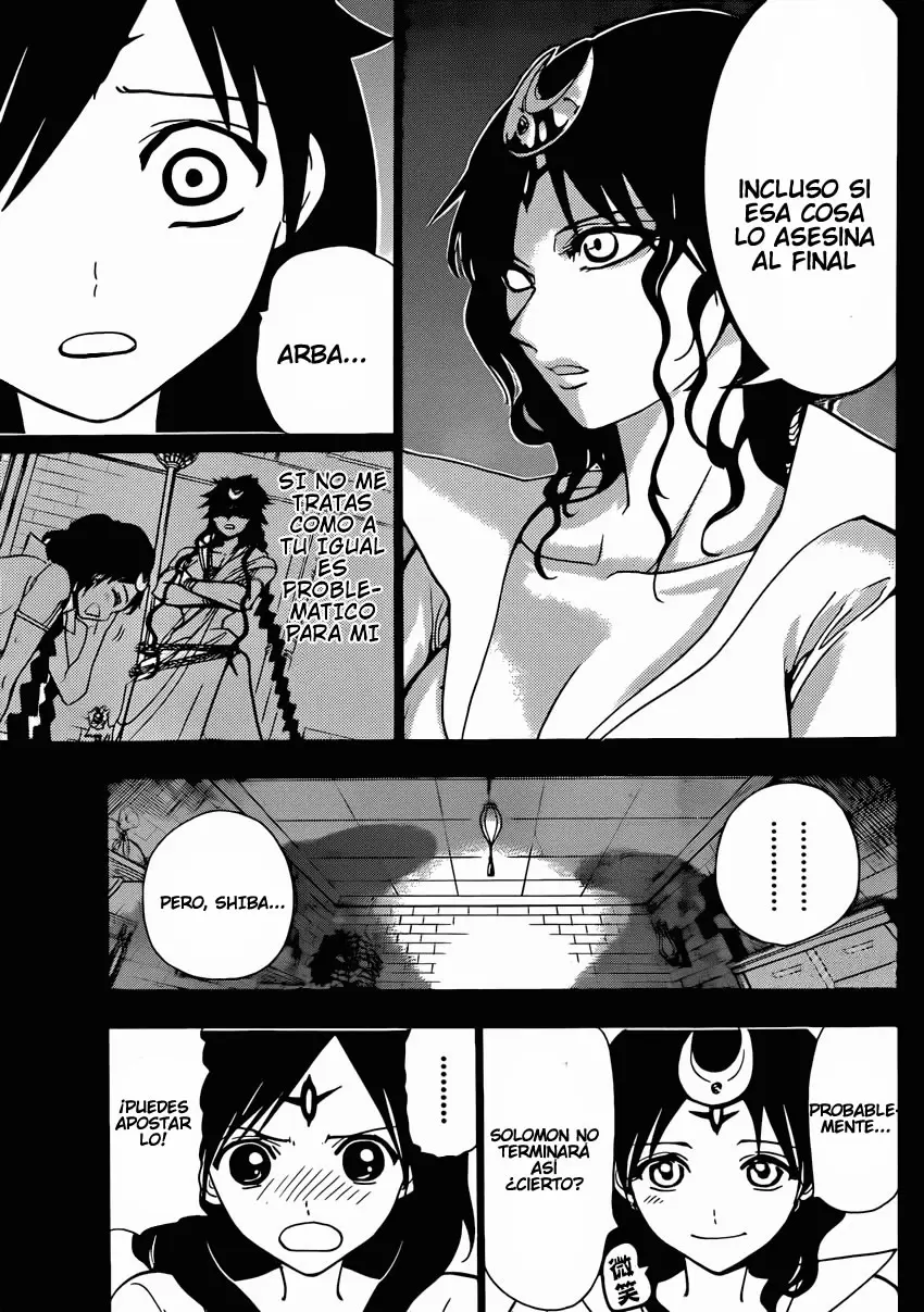 Magi - Labyrinth of Magic capítulo 223, página 13