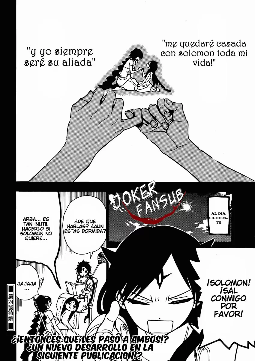 Magi - Labyrinth of Magic capítulo 223, página 18