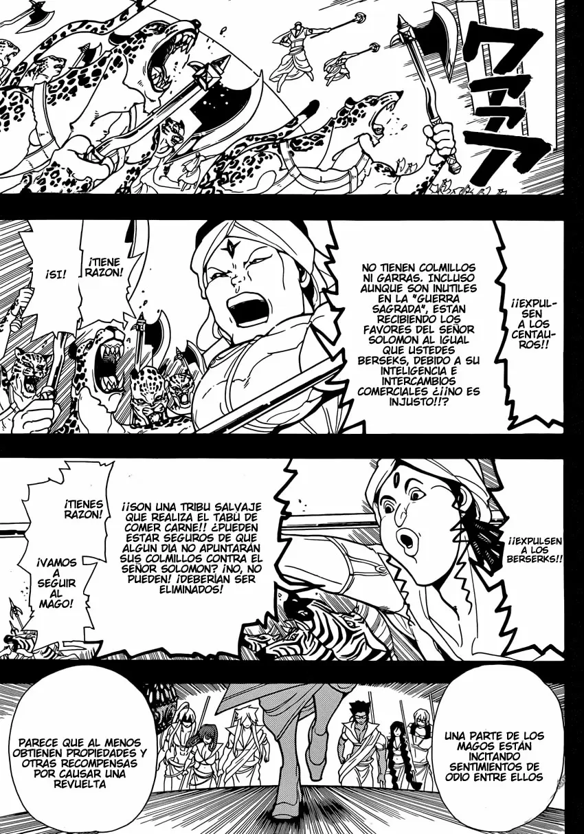 Magi - Labyrinth of Magic capítulo 224, página 5