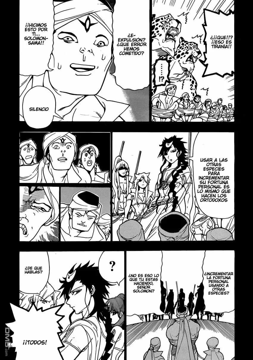 Magi - Labyrinth of Magic capítulo 224, página 7