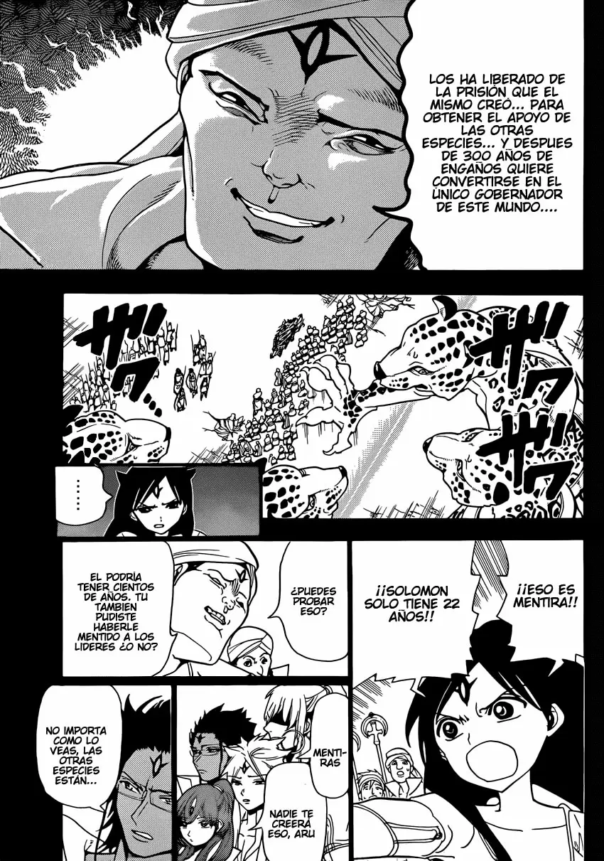 Magi - Labyrinth of Magic capítulo 224, página 9