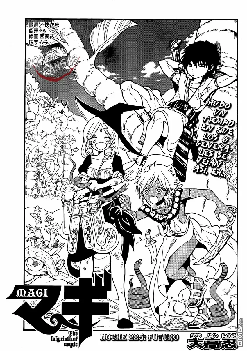 Magi - Labyrinth of Magic capítulo 225, página 1