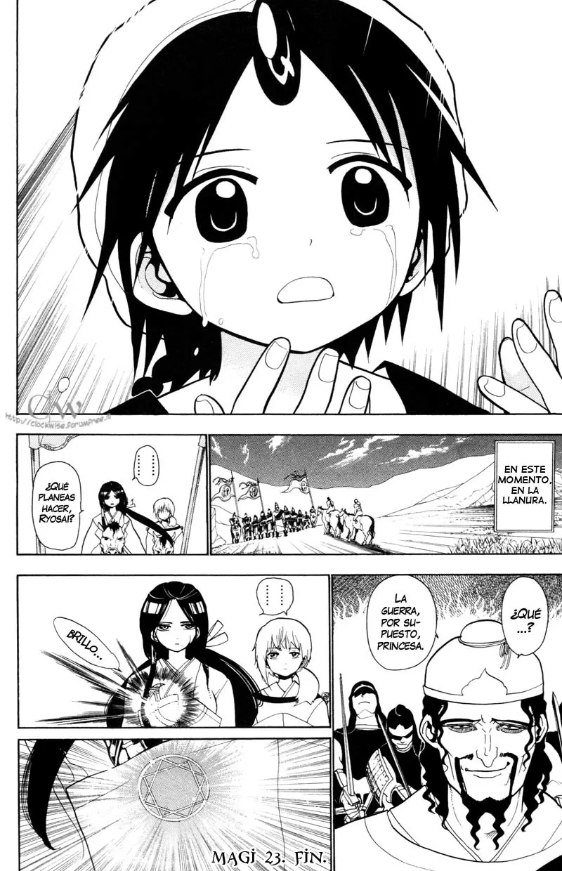 Magi - Labyrinth of Magic capítulo 23, página 20