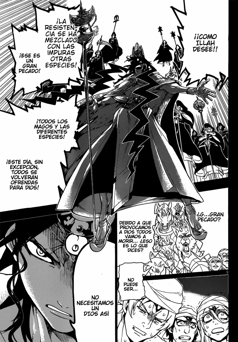 Magi - Labyrinth of Magic capítulo 230, página 9