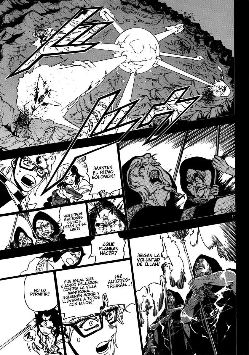 Magi - Labyrinth of Magic capítulo 230, página 11