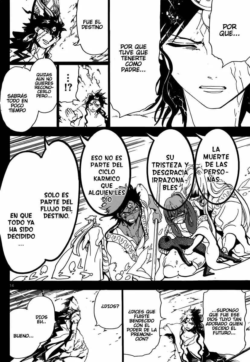 Magi - Labyrinth of Magic capítulo 230, página 14