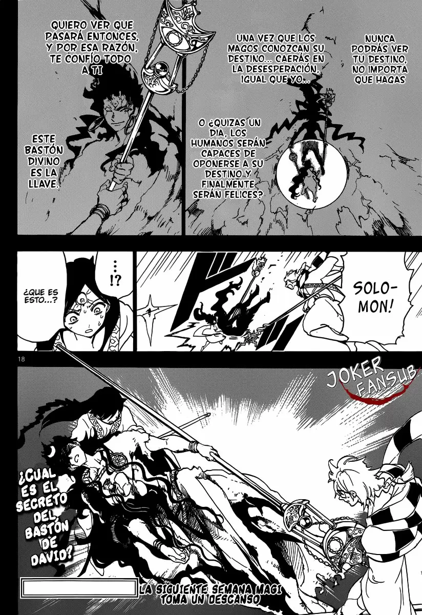 Magi - Labyrinth of Magic capítulo 230, página 18