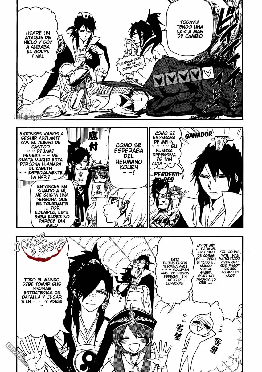 Magi - Labyrinth of Magic capítulo 232, página 23