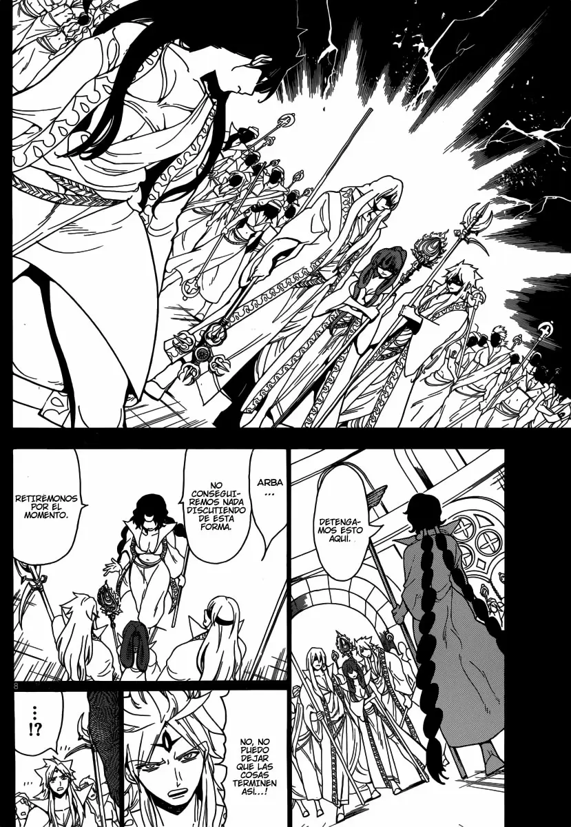Magi - Labyrinth of Magic capítulo 233, página 9
