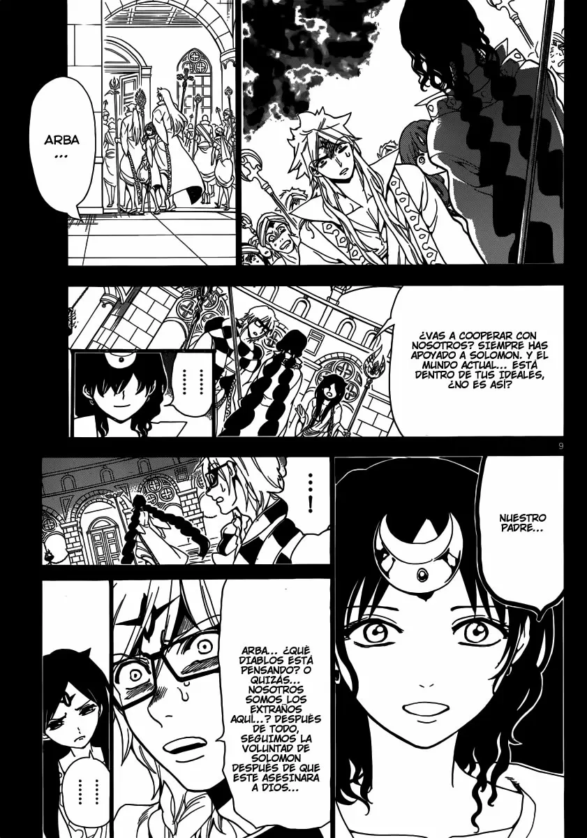 Magi - Labyrinth of Magic capítulo 233, página 10