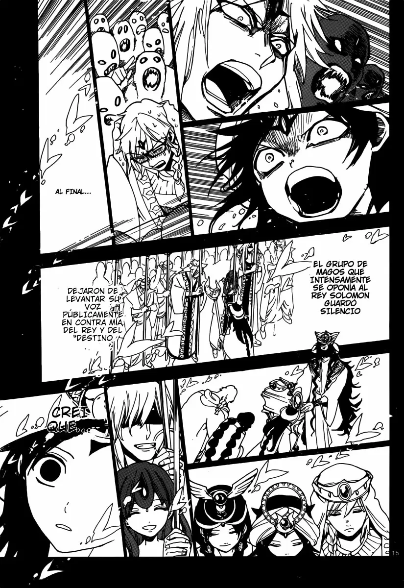 Magi - Labyrinth of Magic capítulo 233, página 16