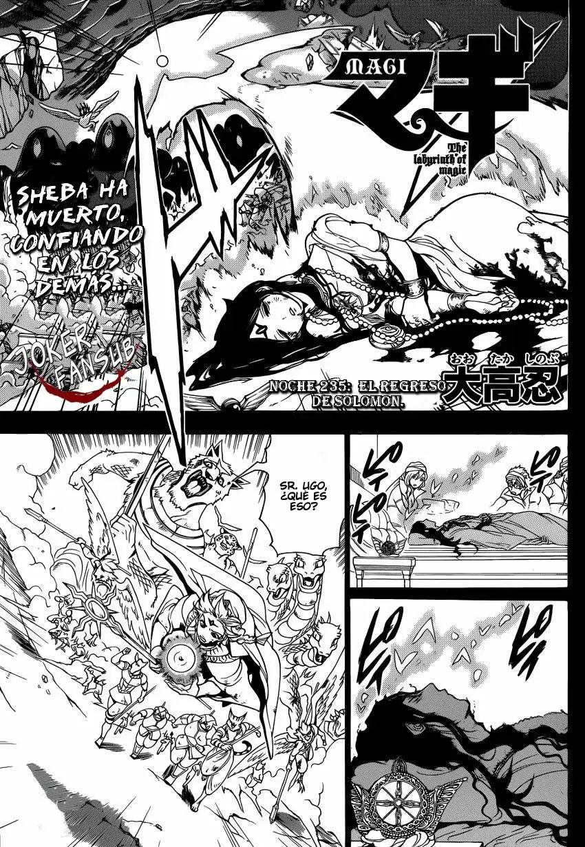 Magi - Labyrinth of Magic capítulo 235, página 2