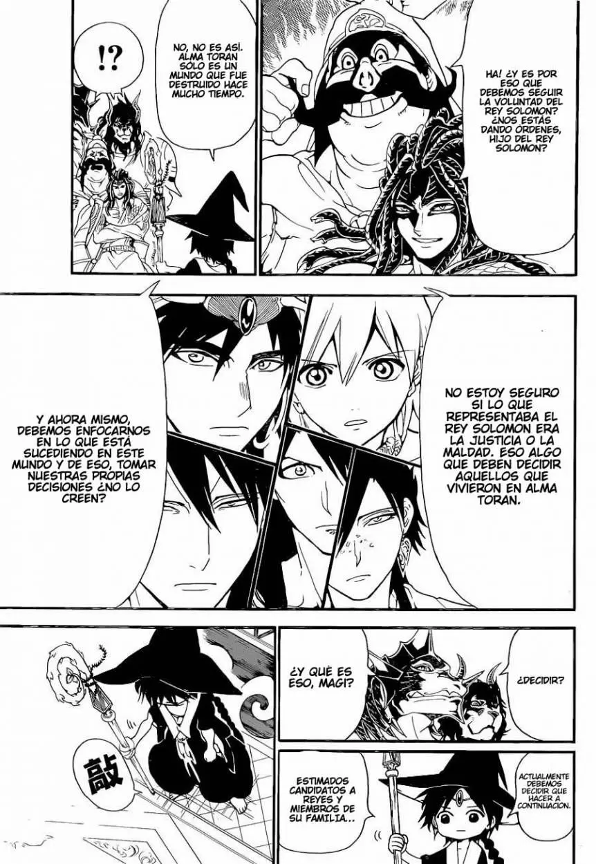 Magi - Labyrinth of Magic capítulo 238, página 15