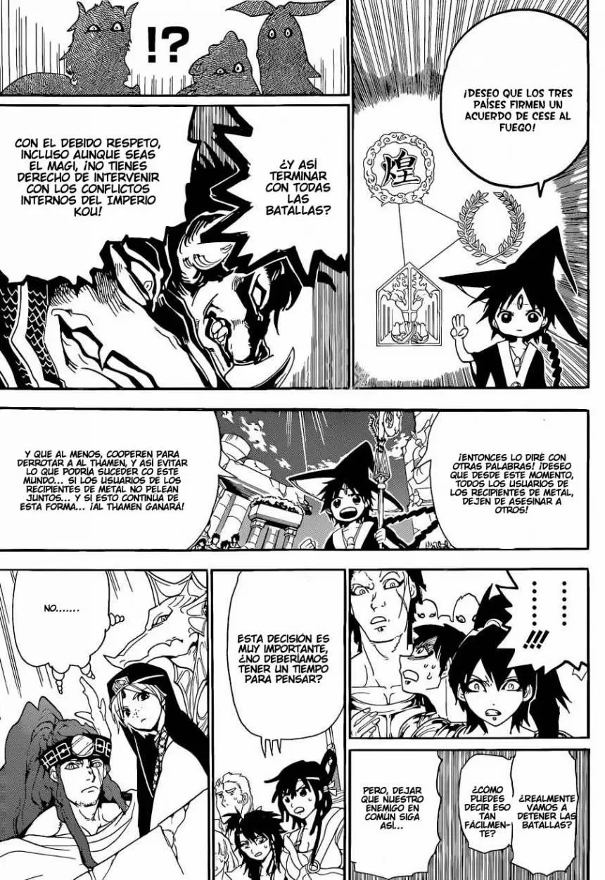 Magi - Labyrinth of Magic capítulo 238, página 17