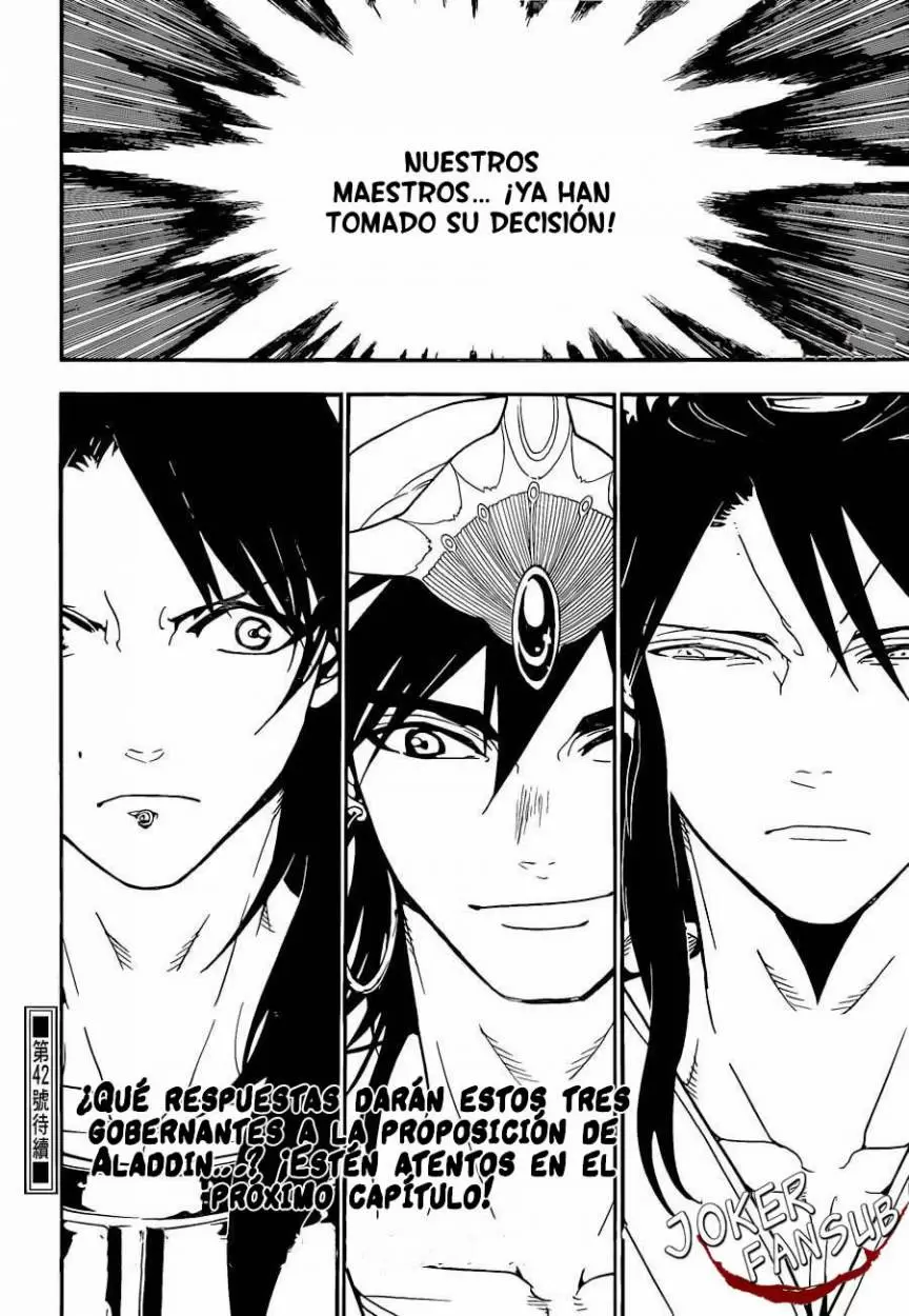 Magi - Labyrinth of Magic capítulo 238, página 18