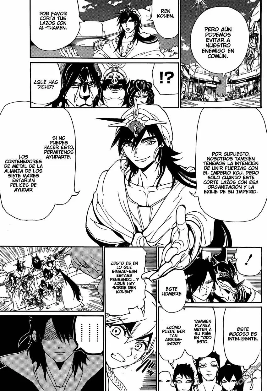 Magi - Labyrinth of Magic capítulo 239, página 8