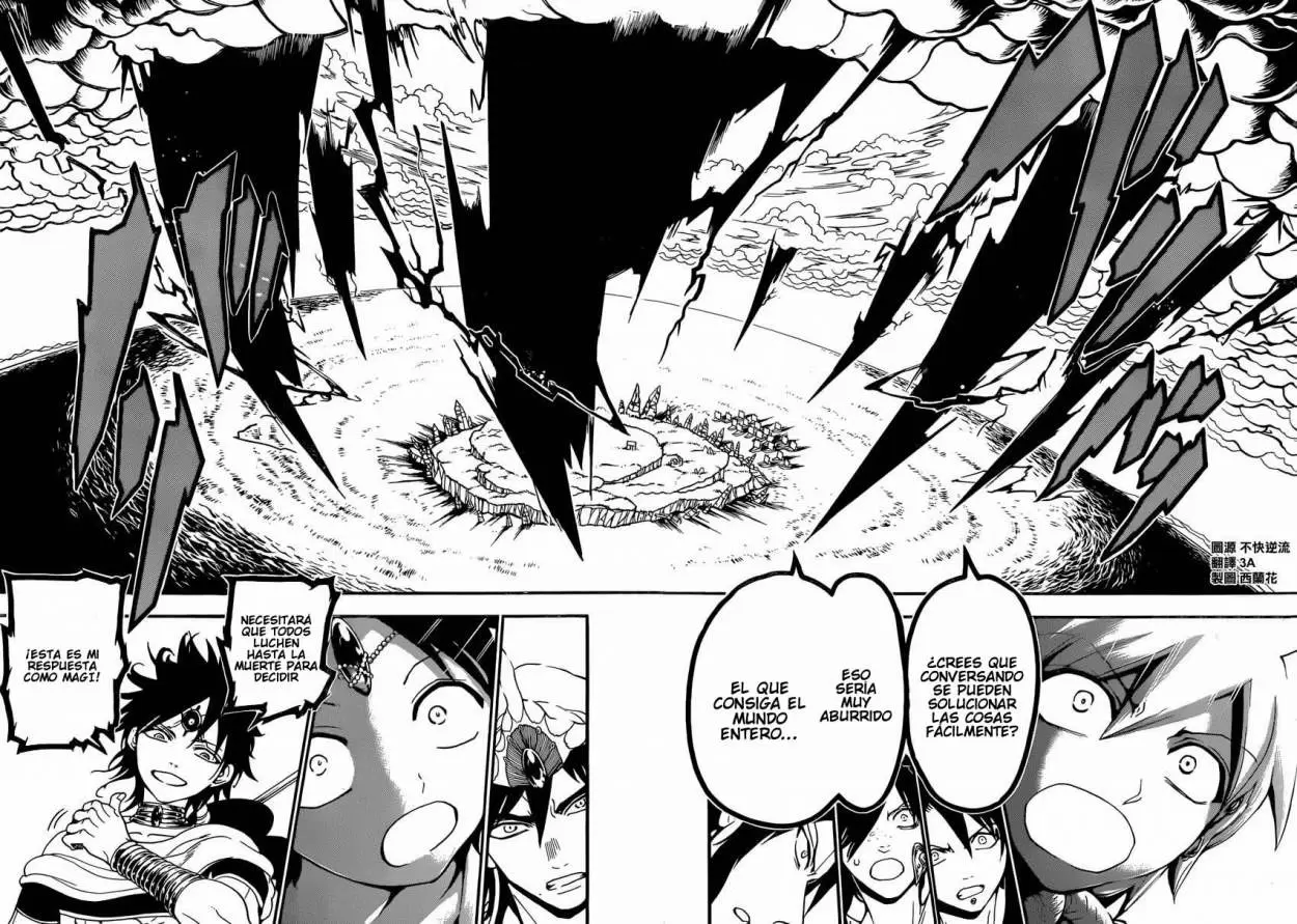 Magi - Labyrinth of Magic capítulo 240, página 15