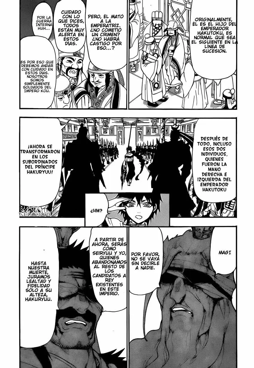 Magi - Labyrinth of Magic capítulo 242, página 4