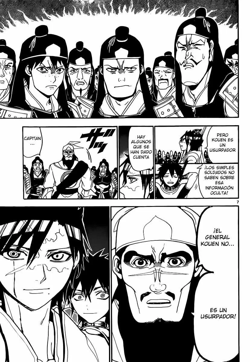 Magi - Labyrinth of Magic capítulo 245, página 7