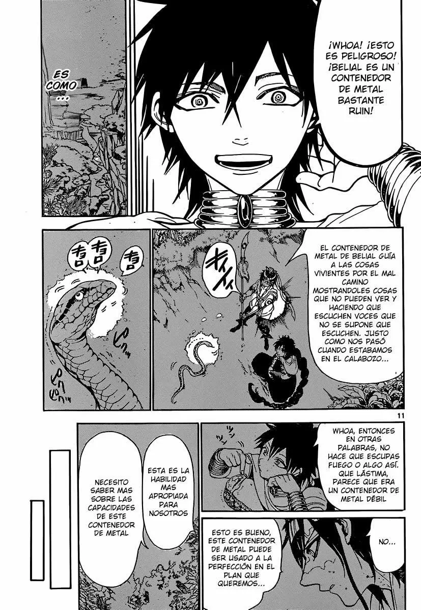 Magi - Labyrinth of Magic capítulo 245, página 11