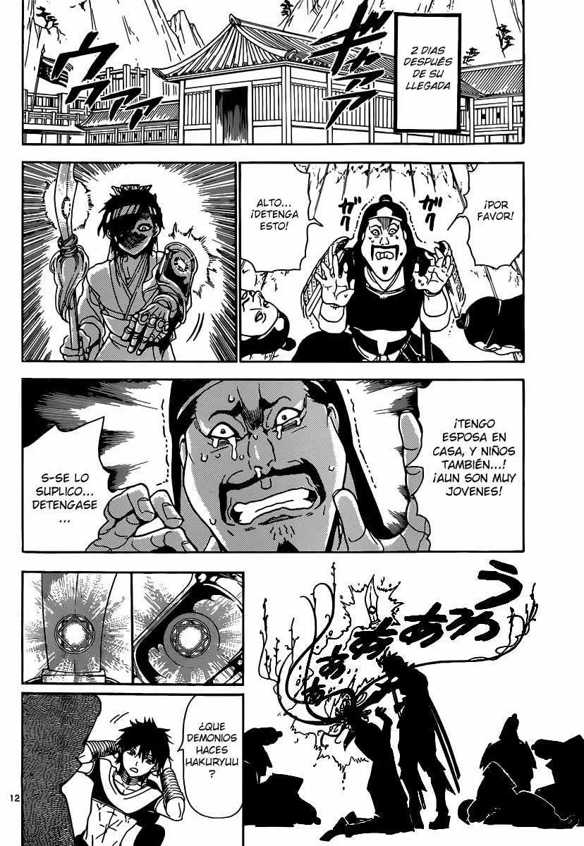 Magi - Labyrinth of Magic capítulo 245, página 12