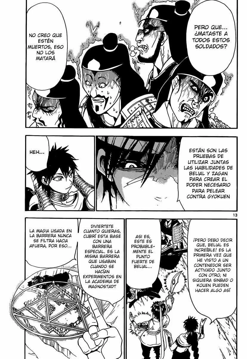 Magi - Labyrinth of Magic capítulo 245, página 13