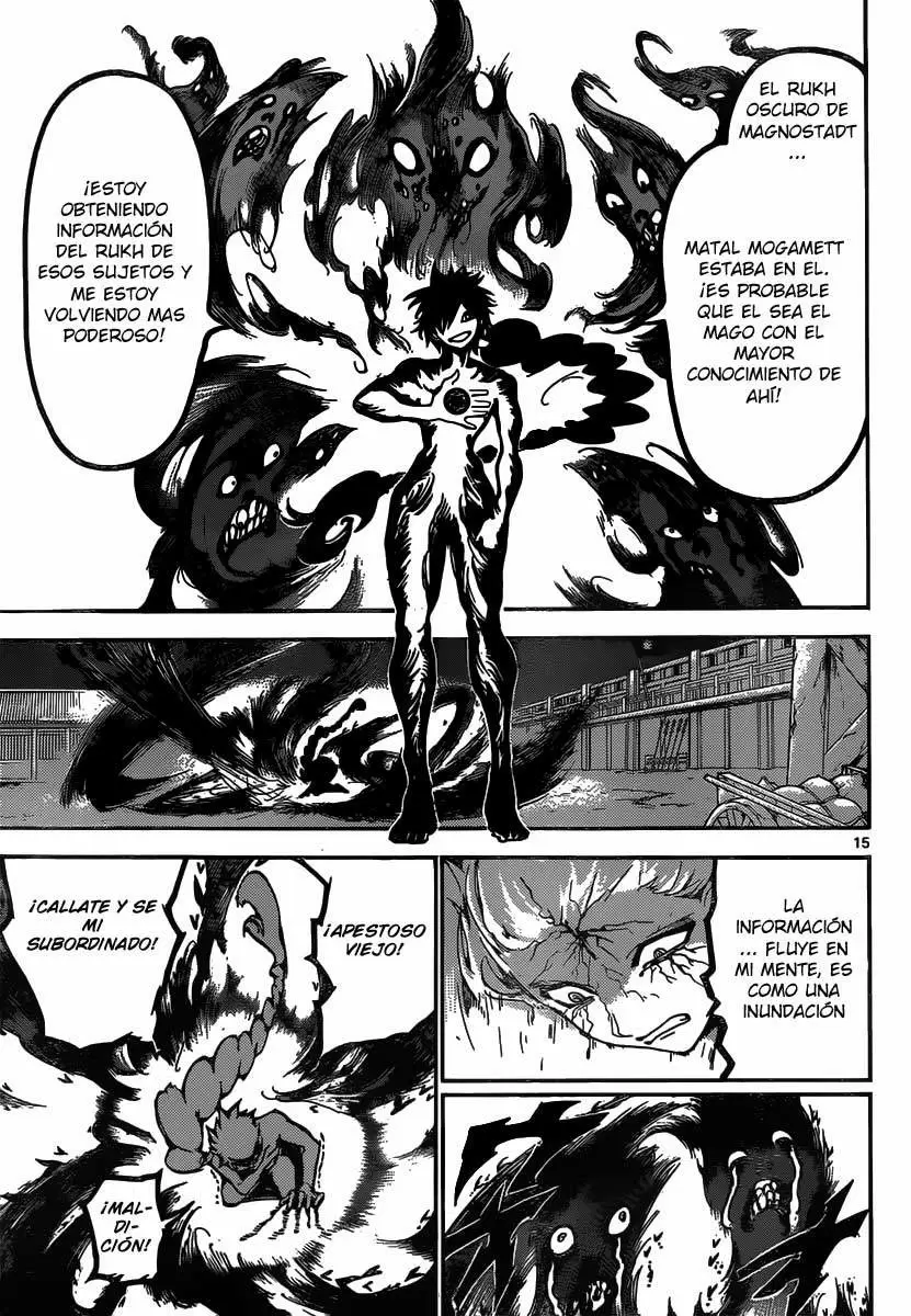 Magi - Labyrinth of Magic capítulo 245, página 15
