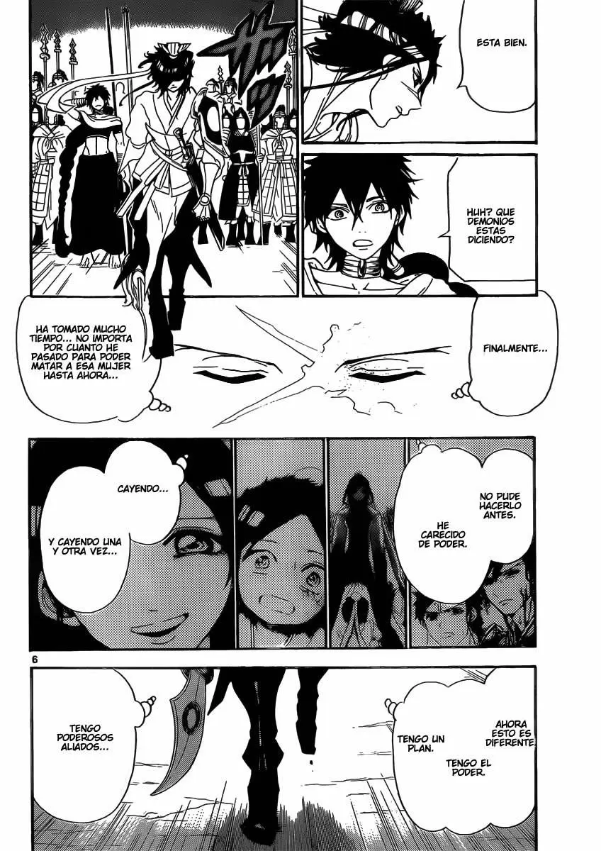 Magi - Labyrinth of Magic capítulo 246, página 7