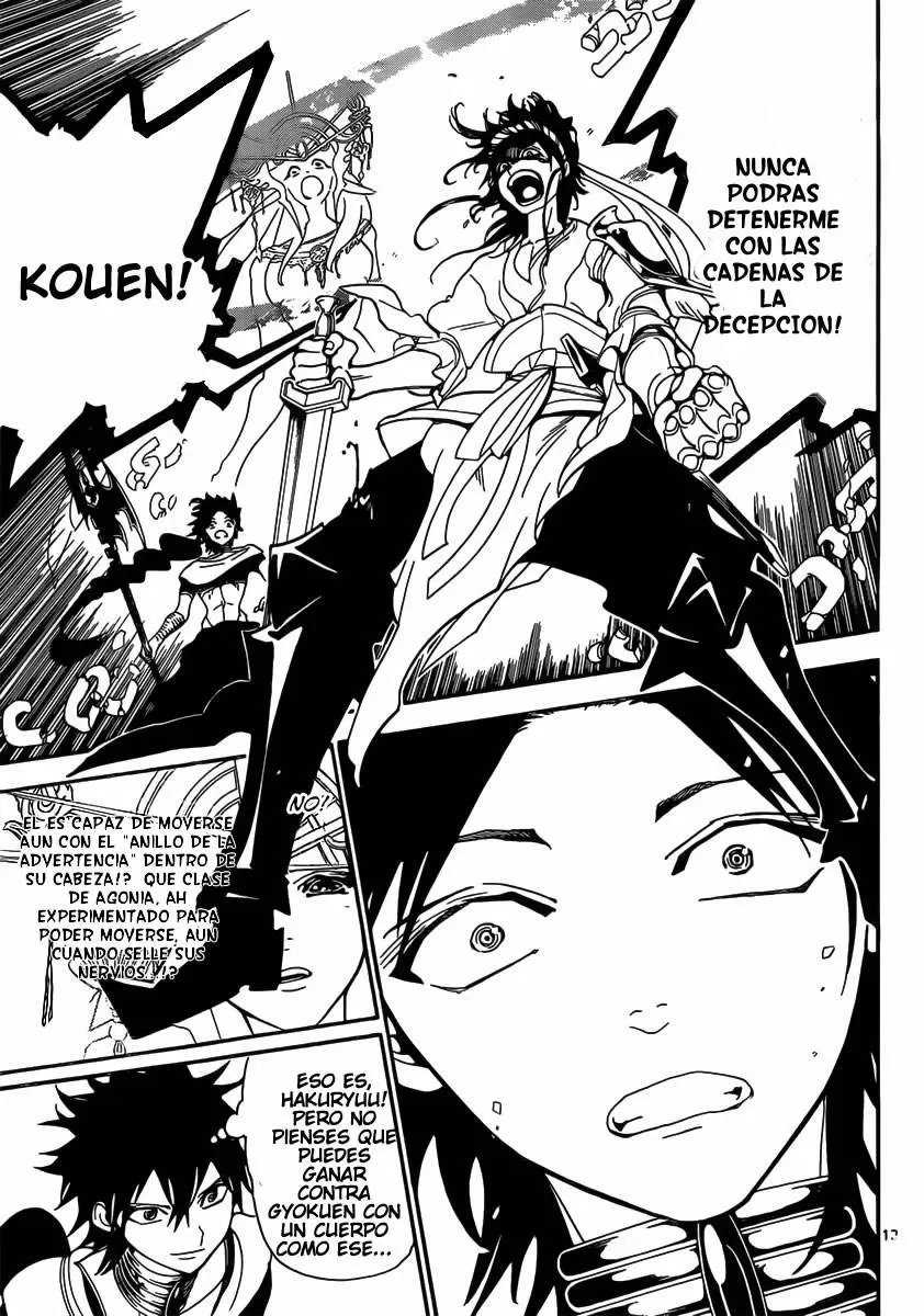 Magi - Labyrinth of Magic capítulo 246, página 14