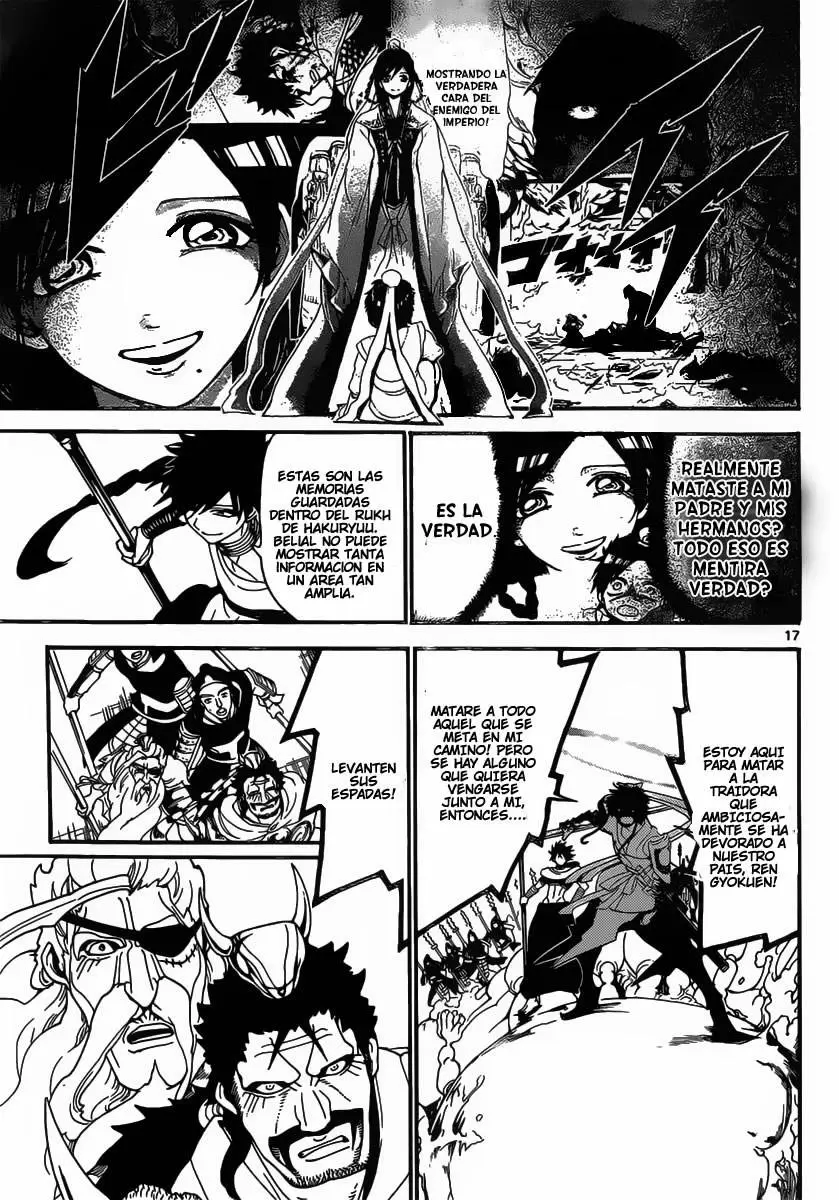 Magi - Labyrinth of Magic capítulo 246, página 17