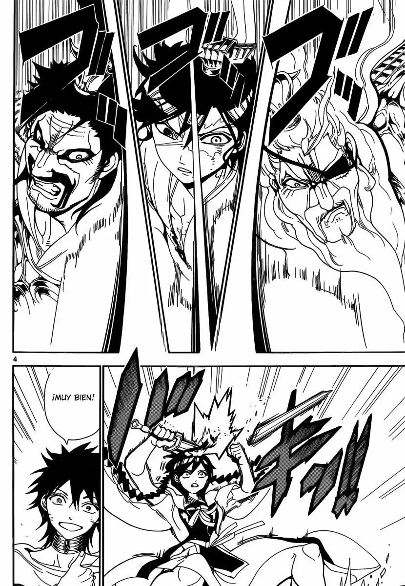 Magi - Labyrinth of Magic capítulo 249, página 4