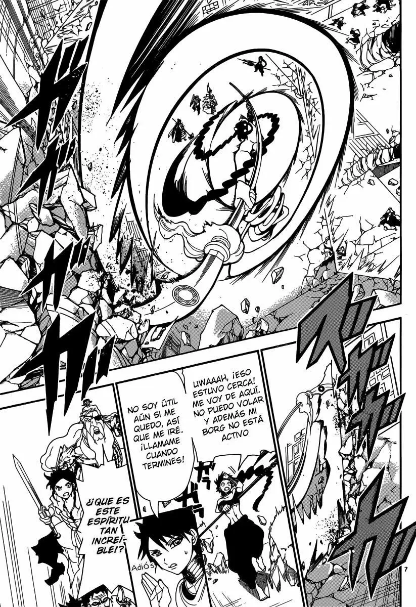 Magi - Labyrinth of Magic capítulo 249, página 7