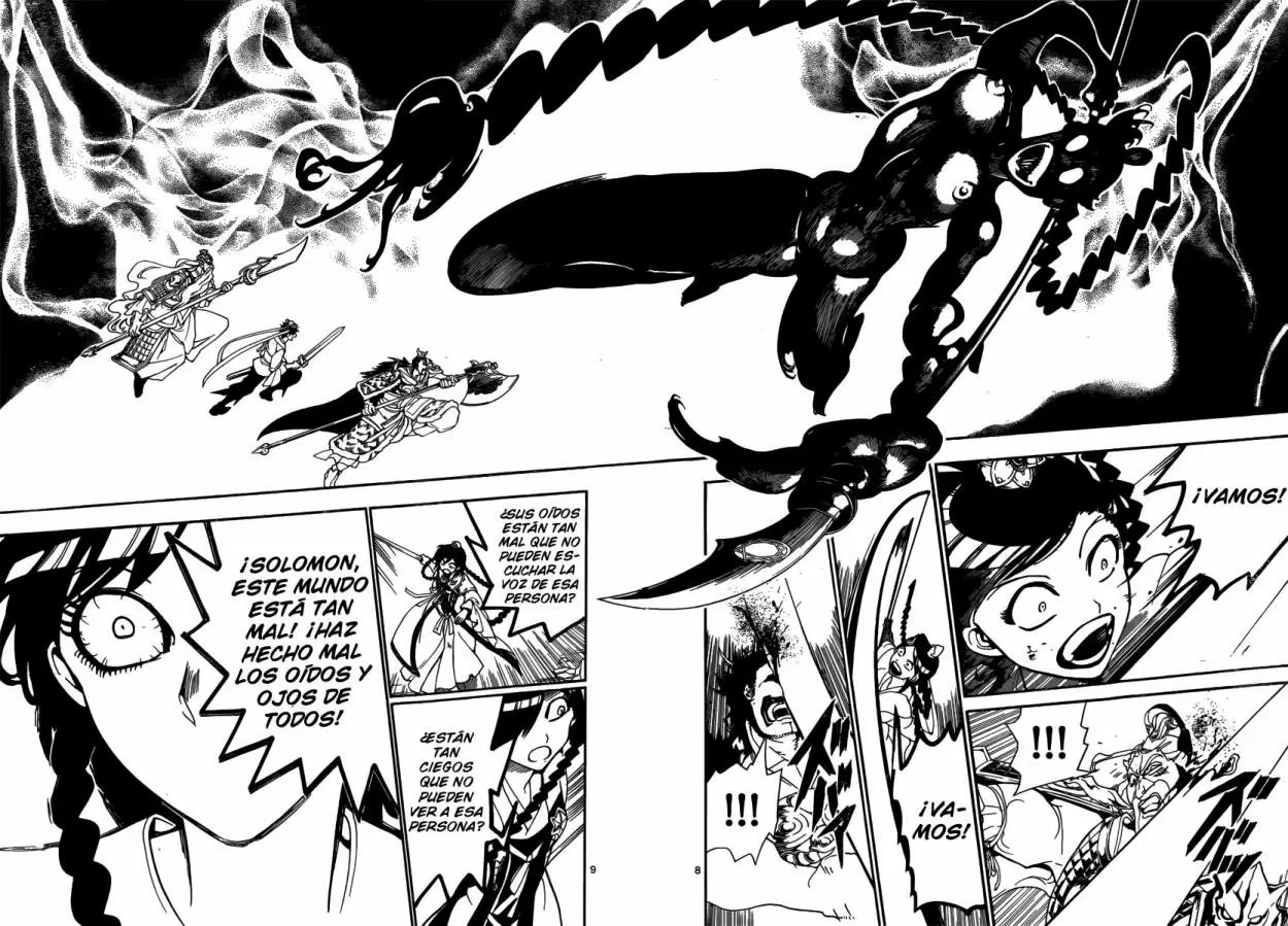 Magi - Labyrinth of Magic capítulo 249, página 8