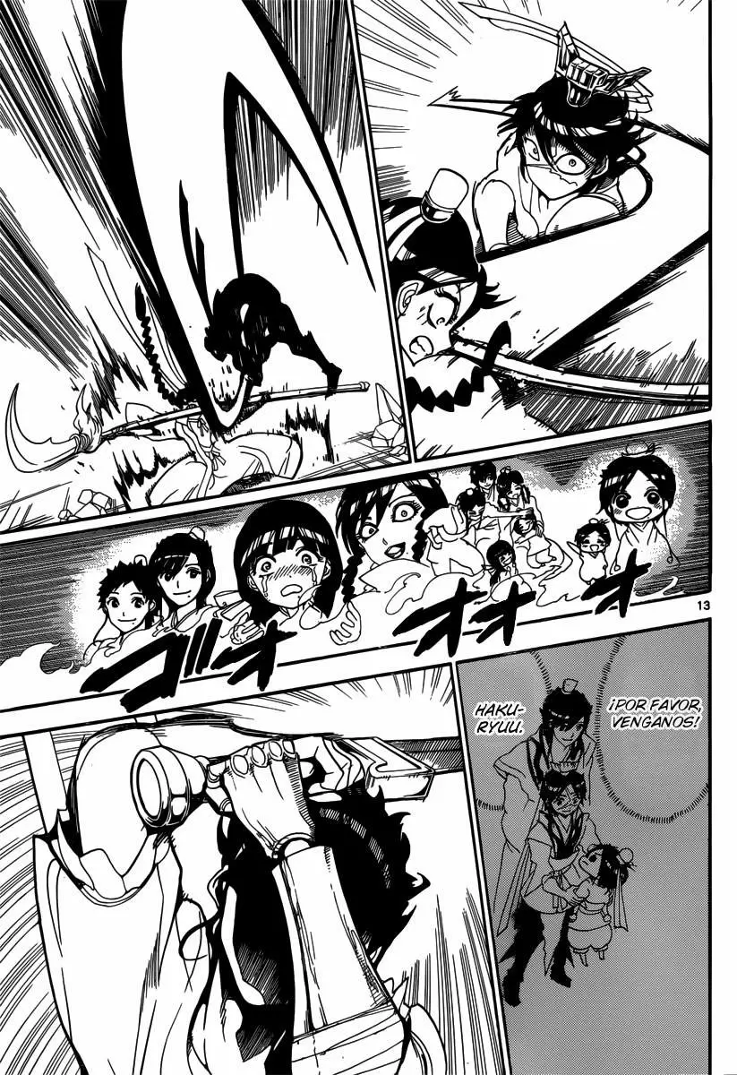 Magi - Labyrinth of Magic capítulo 249, página 12