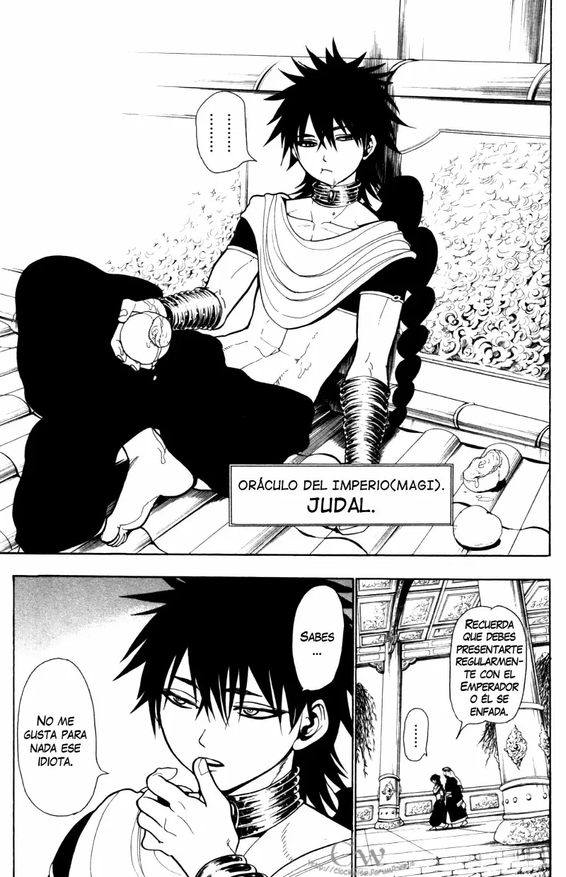 Magi - Labyrinth of Magic capítulo 25, página 13