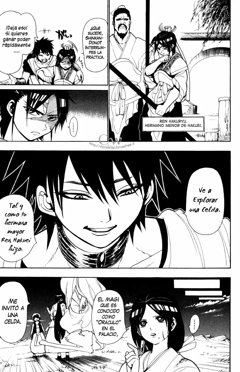 Magi - Labyrinth of Magic capítulo 25, página 15