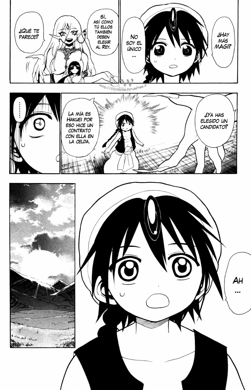 Magi - Labyrinth of Magic capítulo 25, página 16