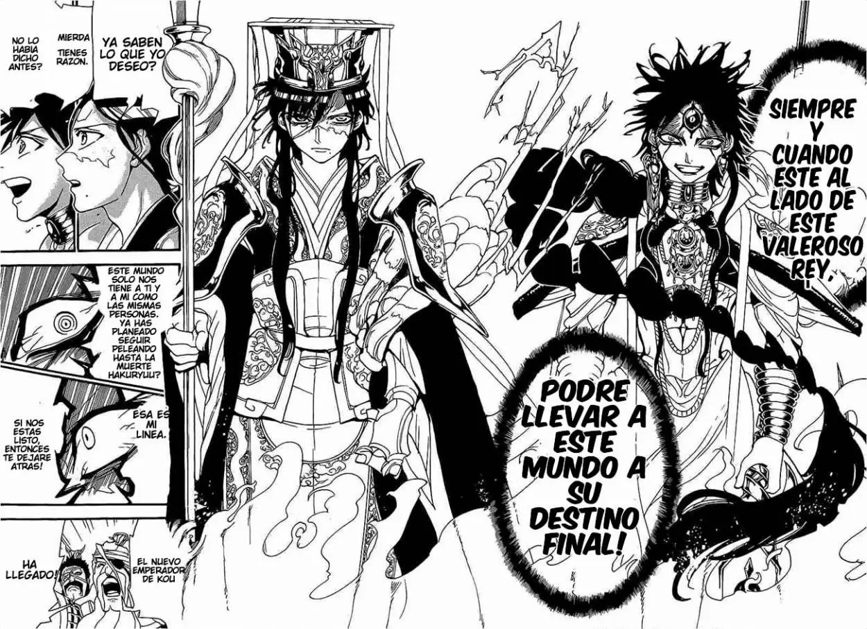 Magi - Labyrinth of Magic capítulo 250, página 16