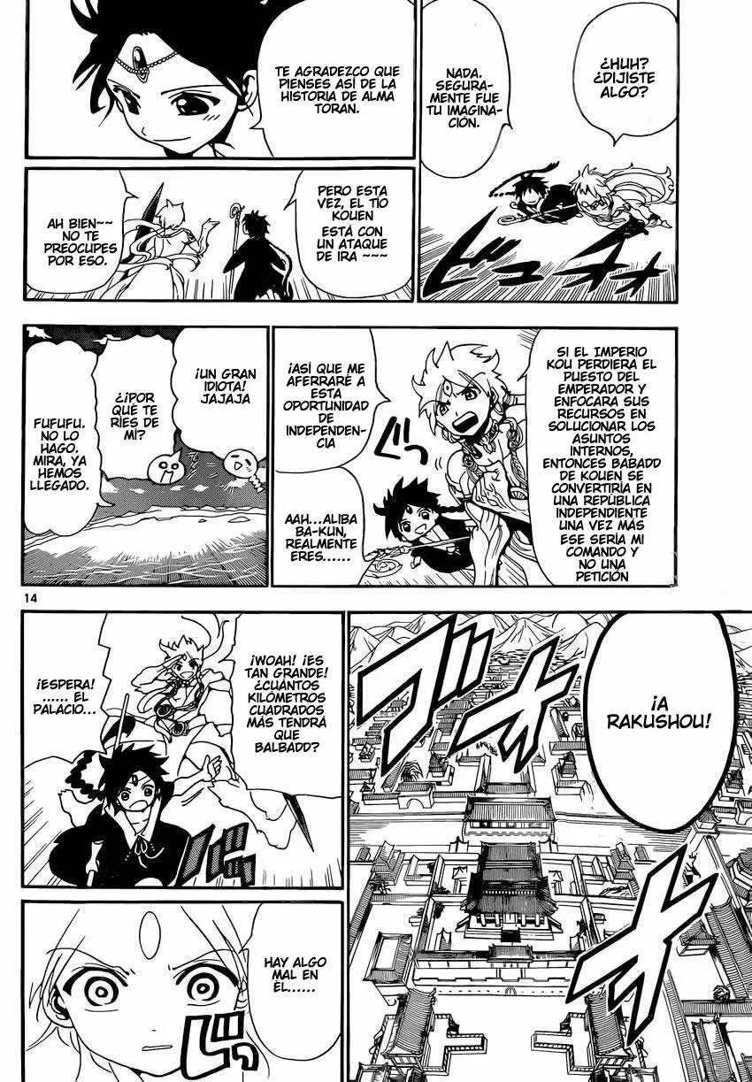 Magi - Labyrinth of Magic capítulo 251, página 15