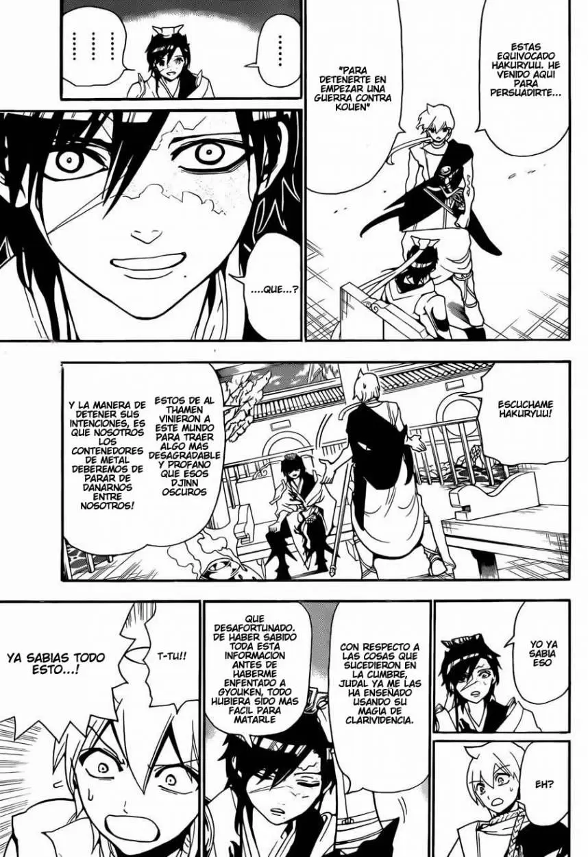 Magi - Labyrinth of Magic capítulo 252, página 8