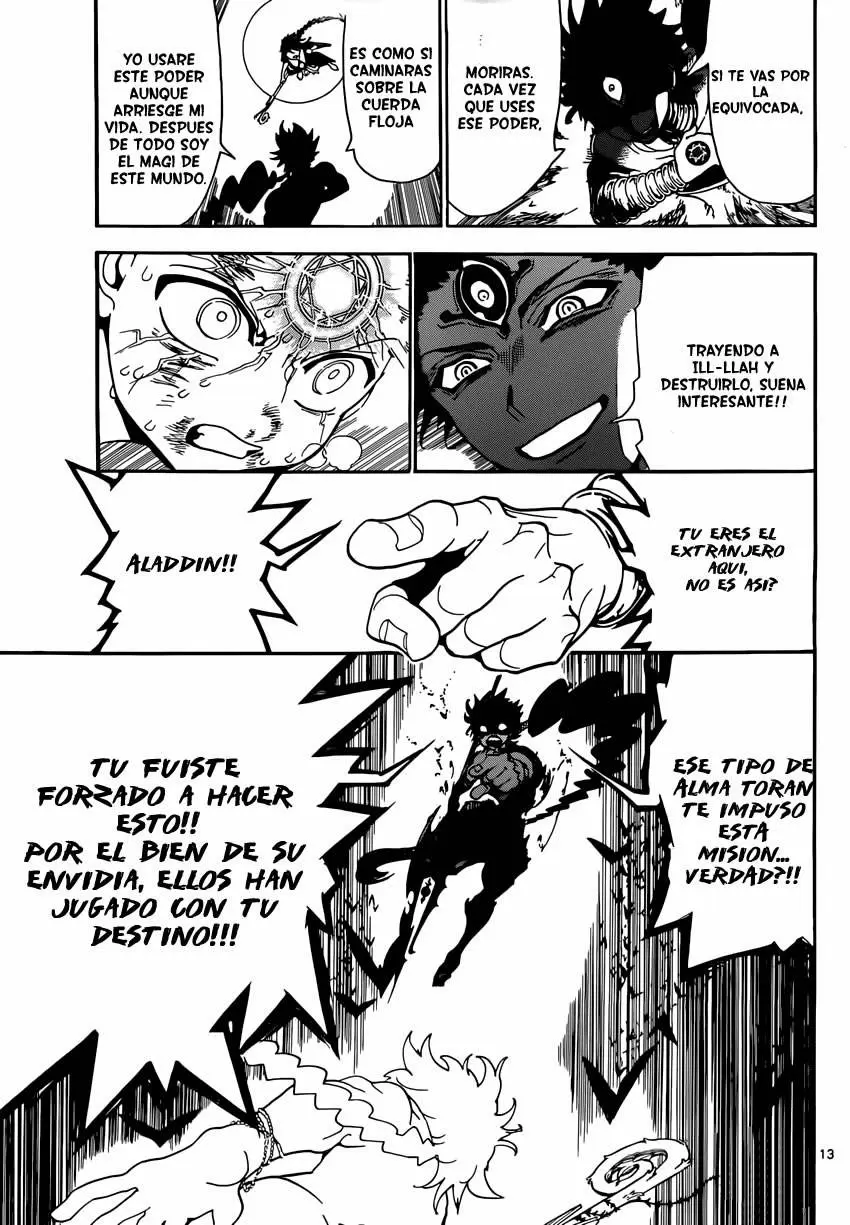 Magi - Labyrinth of Magic capítulo 255, página 14