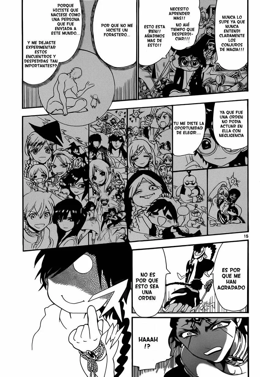 Magi - Labyrinth of Magic capítulo 255, página 16
