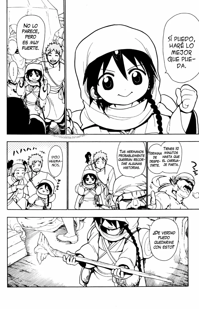 Magi - Labyrinth of Magic capítulo 26, página 4