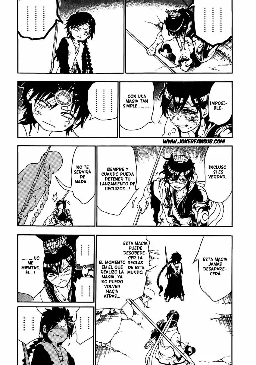 Magi - Labyrinth of Magic capítulo 260, página 16