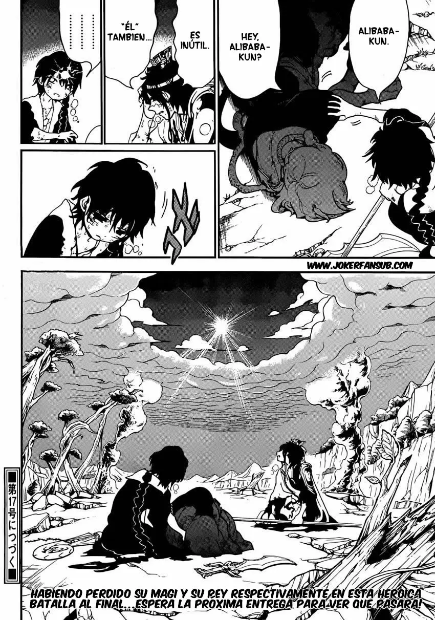 Magi - Labyrinth of Magic capítulo 260, página 18