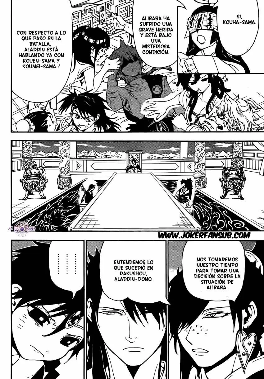 Magi - Labyrinth of Magic capítulo 262, página 13